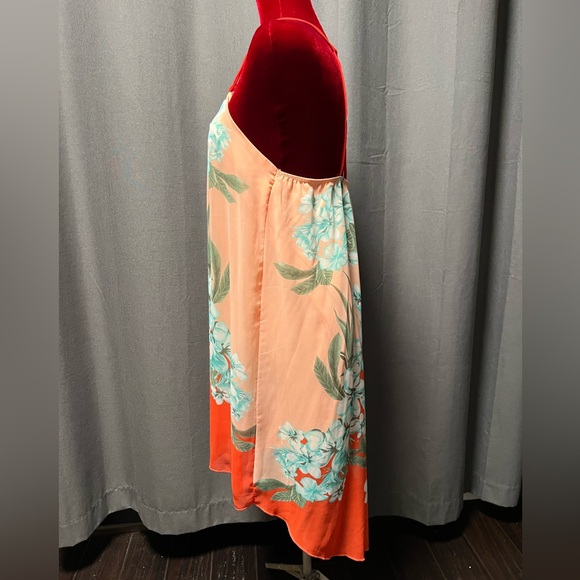 just me brand - floral strappy high low dress - tobi.com - size L - Picture 4 of 7